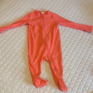 Old Navy Vibrant Coral Kids Footie
